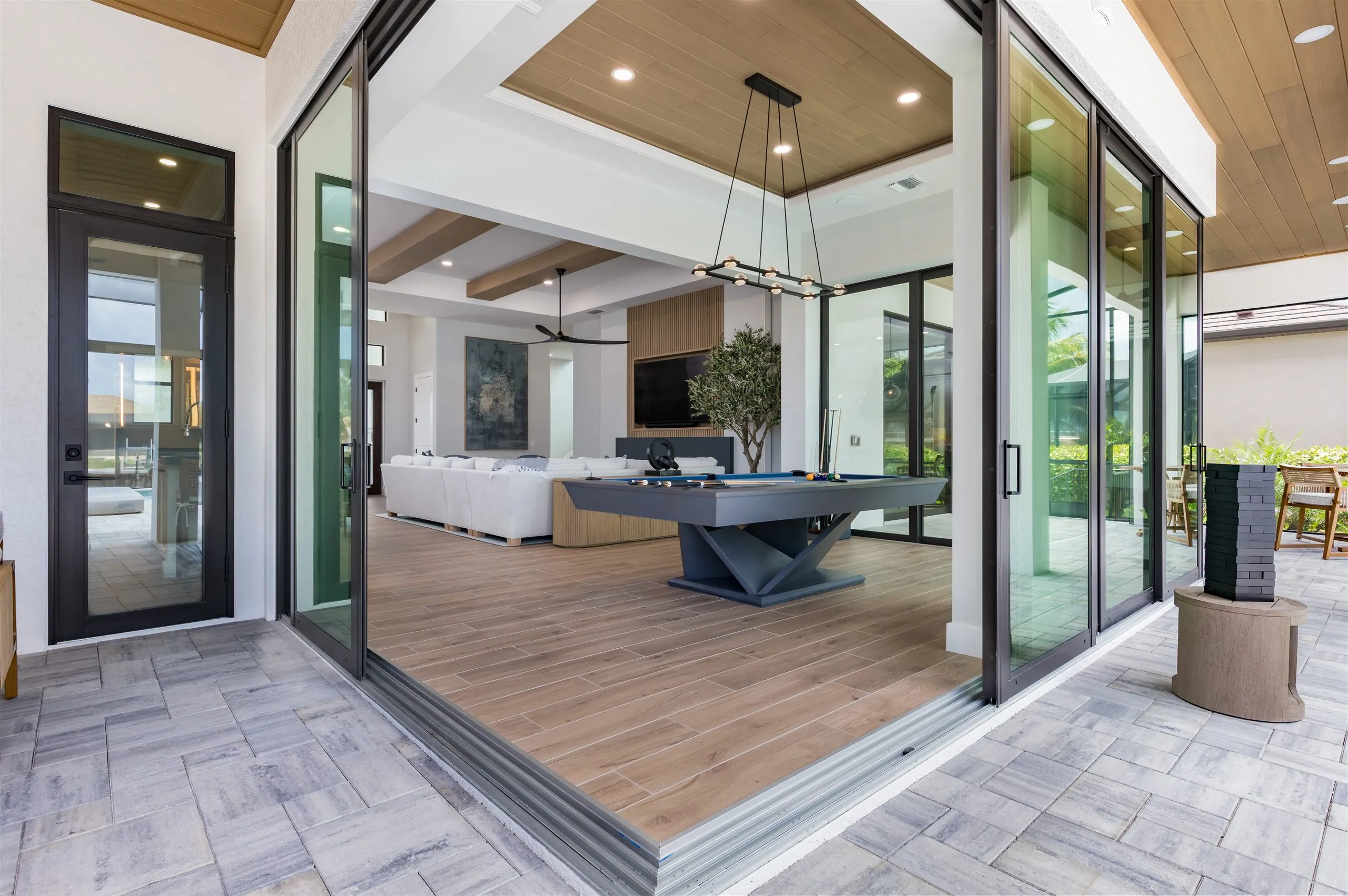 Outdoor living at Villa Sauvage